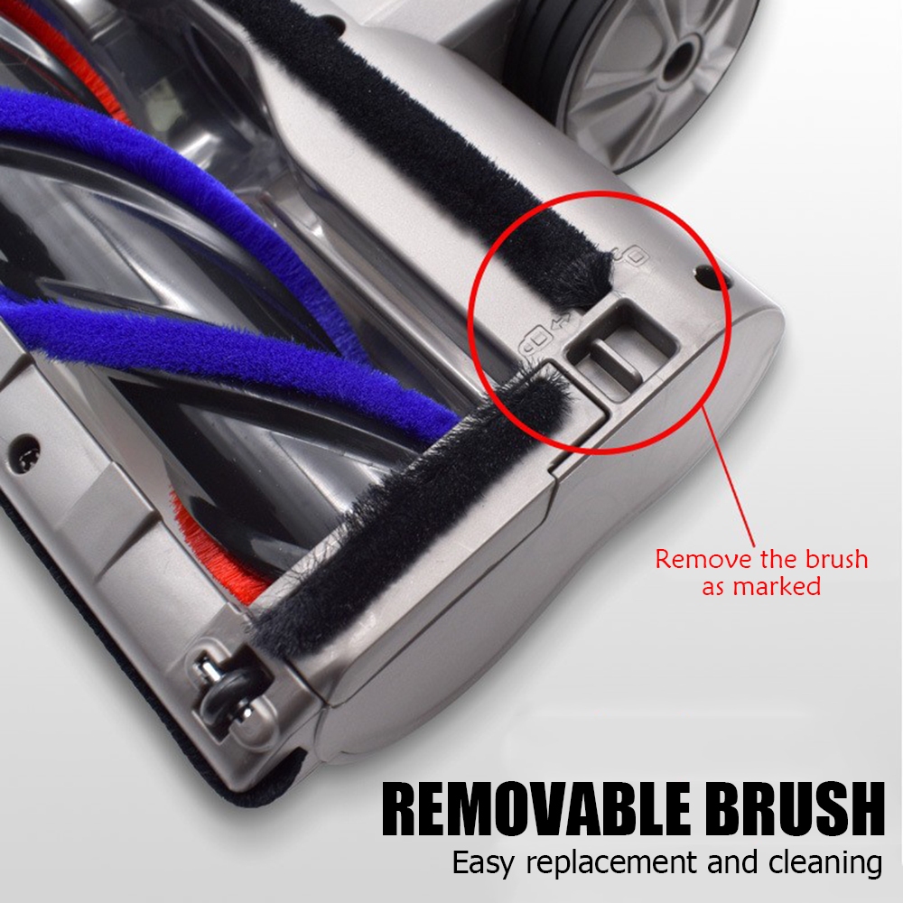 Turbo Brush Roller Head Electric Floor Carpet Head LED For Dyson V7 V8 V10 V11 V15 โ image 4