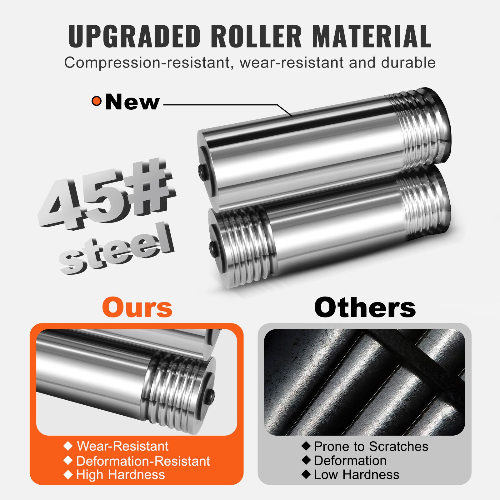 Rolling Mill, 1.77"/45 mm Jewelry Rolling Mill Machine, 1: 2.4 Gear Ratio, 3-in-1 Multi-function Rolling Mill, 0-6 mm Press Thickness for Metal Jewelry Making โ image 5