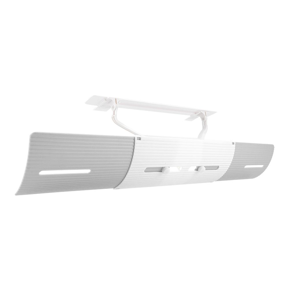 Anti wind Shield Air Conditioning Wind Shield Retractable Windshield Deflector Grey โ image 3