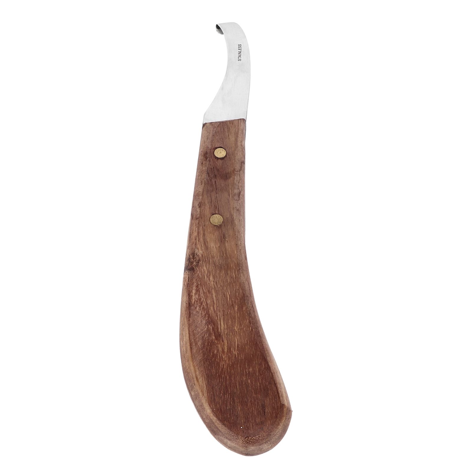 Horse Hoof Knife Curved Fine Carbon Steel Blade Ergonomic Left Hand Hoof Trimmer for Farm — image 5