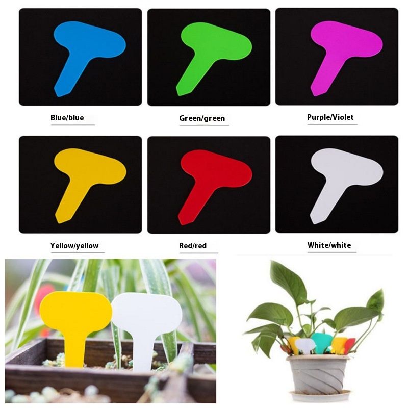 Tabs 600pcs Printable Labels Plastic Tags Green Plants Lables Plant Name Tags Plant Id Tags Plant Labels Flower Card Water Proof — image 2
