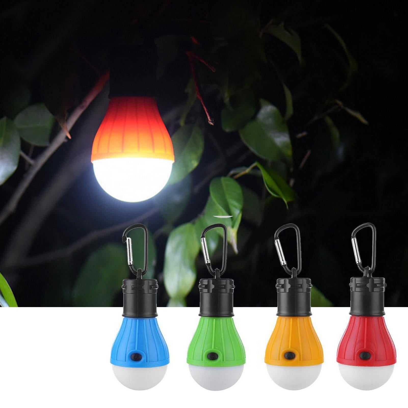 4pcs Portable LED Camping Tent Light Clip Hook Battery Powered Emergency Lamp for Hiking Fishing โ image 5