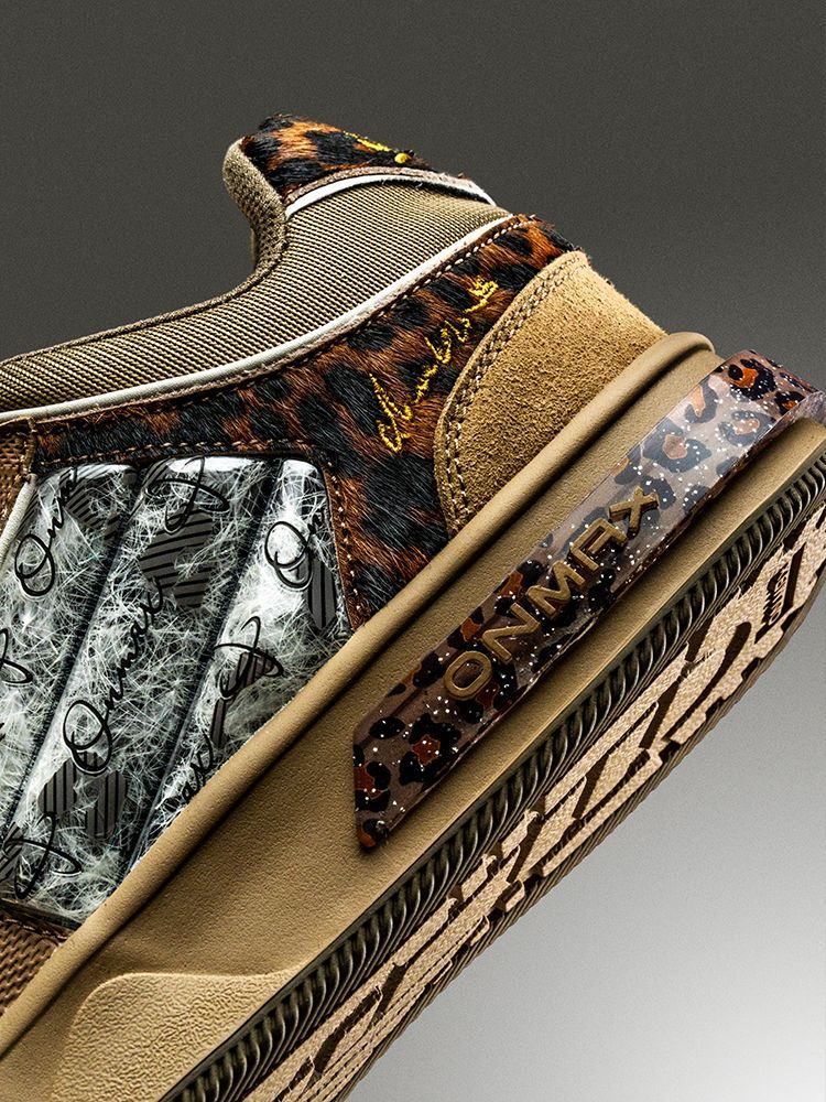 Leopard Print Sneakers Platform Chunky Shoes High-Top Casual Shoes Unisex - Leopard print brown - Size 7(AU7/EU38) โ image 4