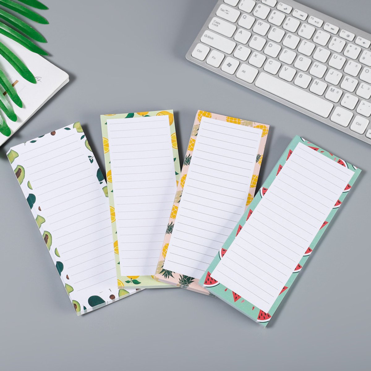 Sticky Notes - 4-pack - Magnetic Sticky Notes - Magnetic Message Board - Fridge Magnets - Removable Fridge Magnets - Magnetic Notebook for Fridge โ image 2