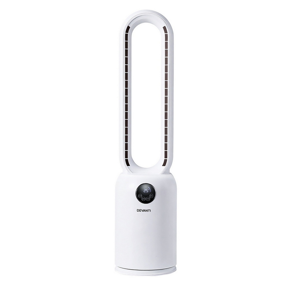 Devanti 2in1 Bladeless Fan Air Purification W/ Remote 88cm — image 3