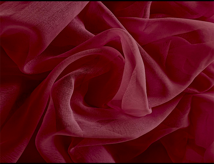 2 Long Drop Sheer Voile Curtains 590cm wide 270cm Drop Pinch Pleat + Hooks Wine โ image 3
