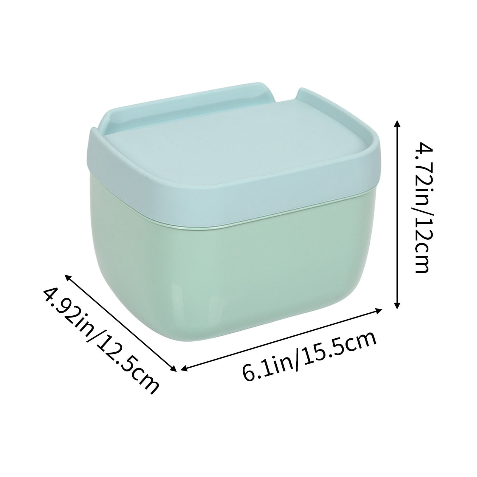 Wall Mounted Tissue Box Cover Holder — image 3