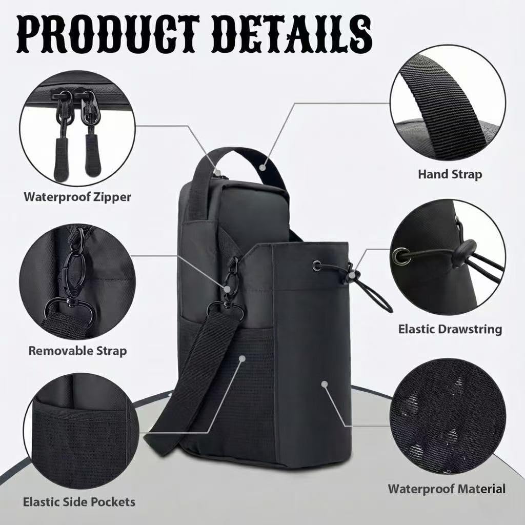 Magnetic Sports Bag - Water-resistant Fitness Tote - Portable Unisex Gym Travel Bag - Black โ image 4