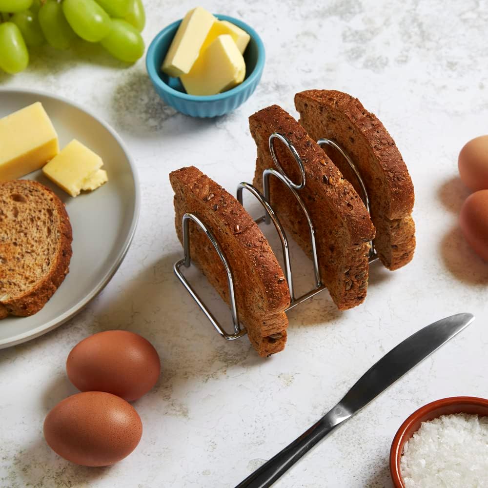 6 Pack 13cmx14cmx7cm Bread Rack Kitchen Accessory for Home Outdoor Camping Picnics — image 4