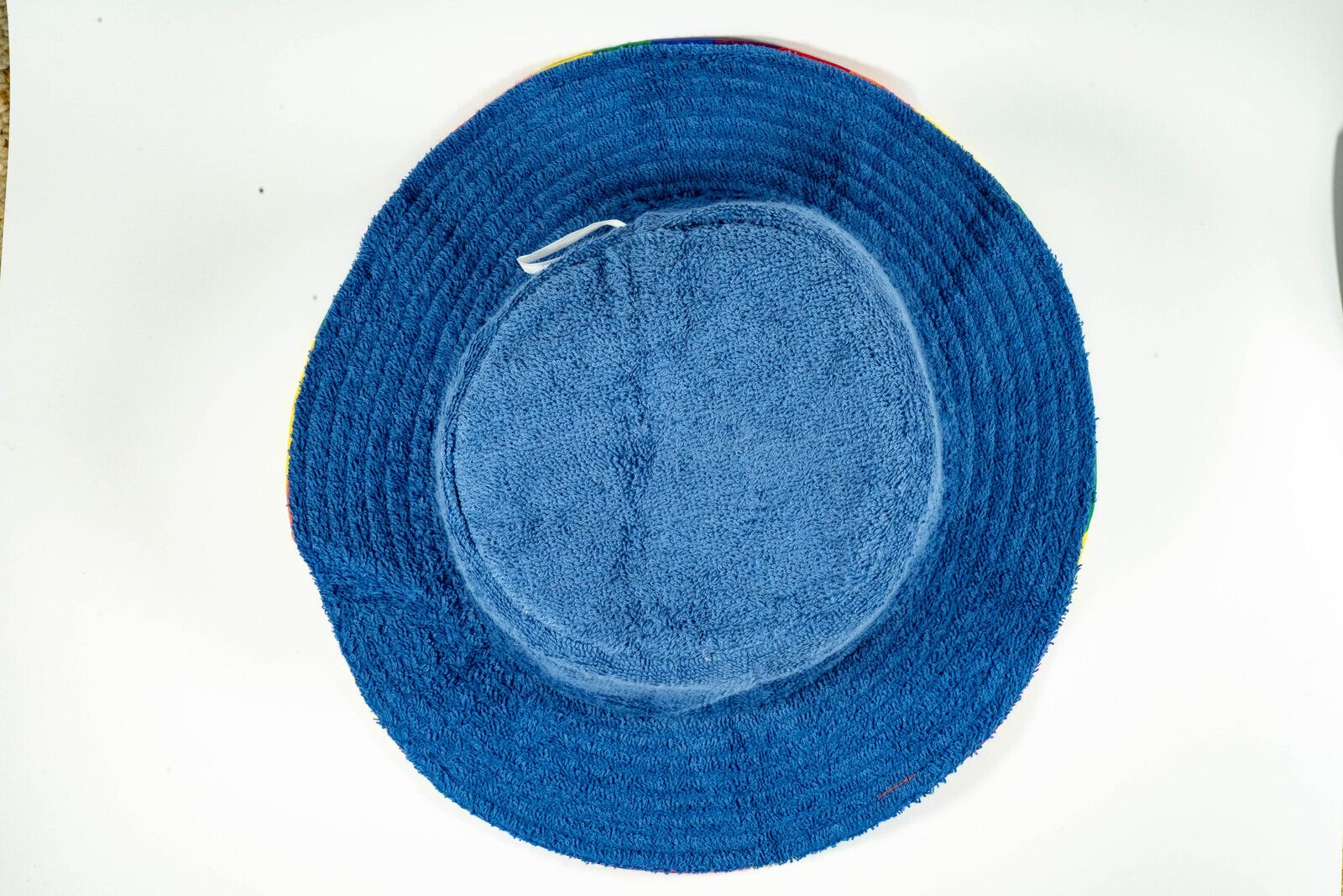 Rainbow Terry Towelling Bucket Hat Gay Lesbian Mardi Gras Party Cap LGBT - Reversible — image 6