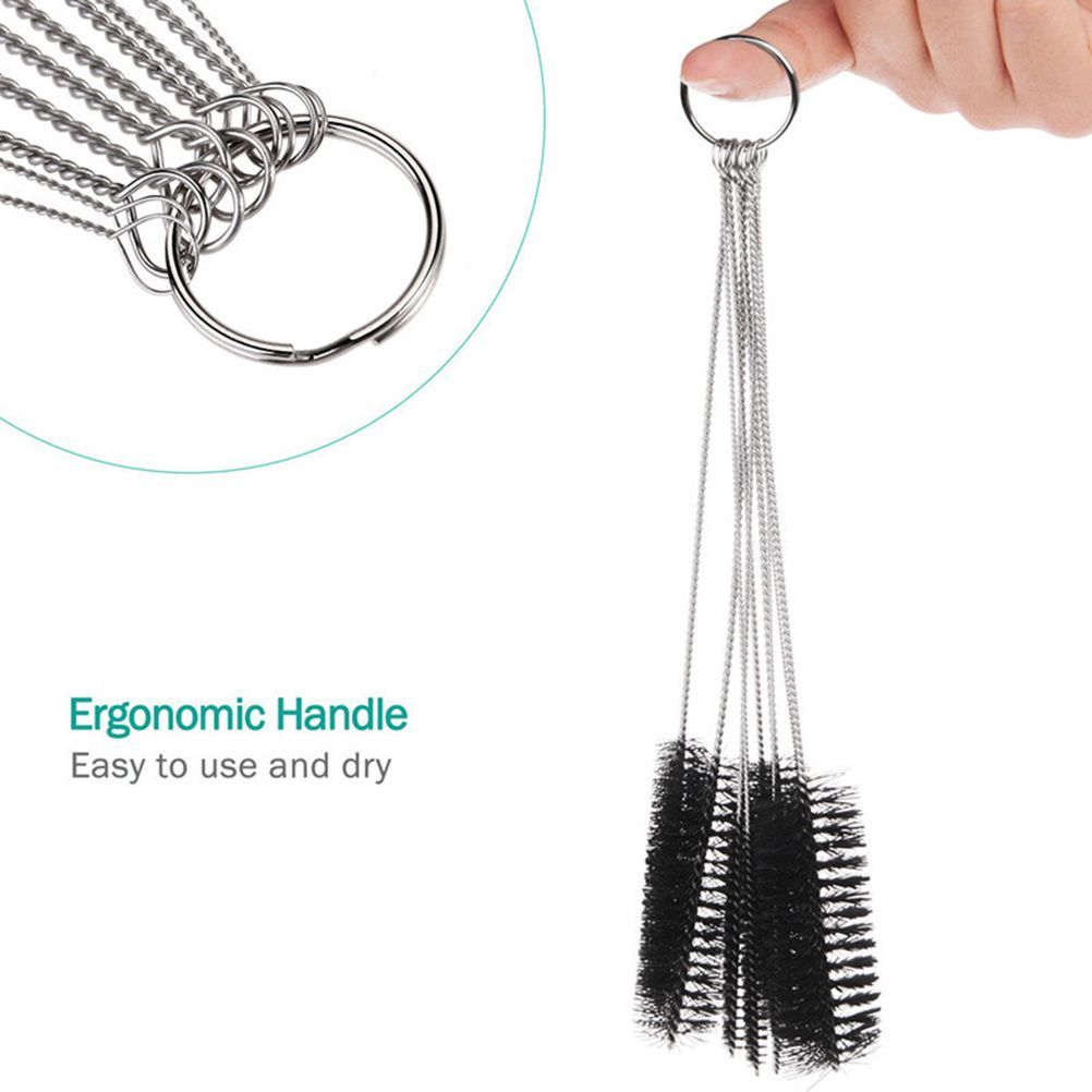 Bottle Cleaning Brush Hardware Tattooing Equipment Tool Brush Multipurpose Durable Stainless Steel Cleaning Brush — image 4