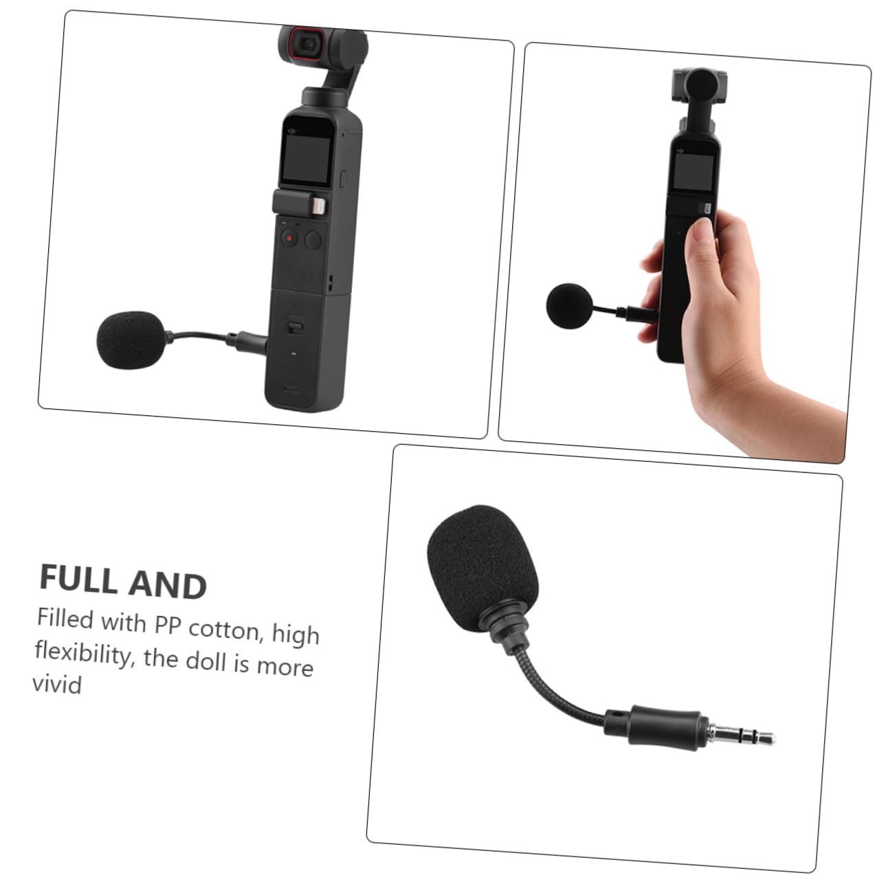 Mini microphone Plug in microphone Live microphone Broadcast microphone Mini microphone Recording microphone โ image 3