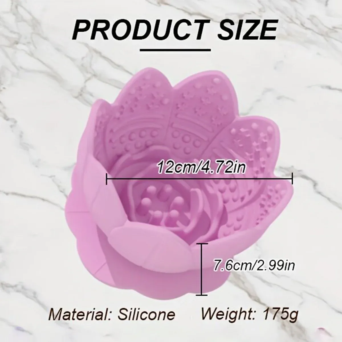 Shape Food Grade Material Dog Slow Feeder Bowl Non Slip Promote Healthy Eating โ image 3
