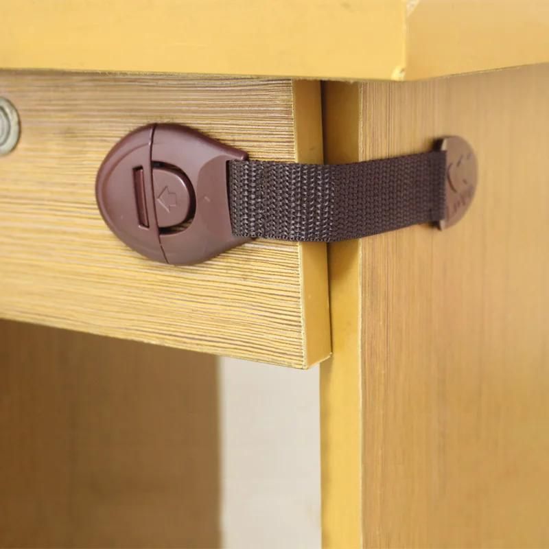 Safety Locks for Cabinets, Drawers, Refrigerators, And Toilets, Refrigerator Lock, Cabinet Security, Secure Latch, Durable Lock, Reliable Mechanism, Home