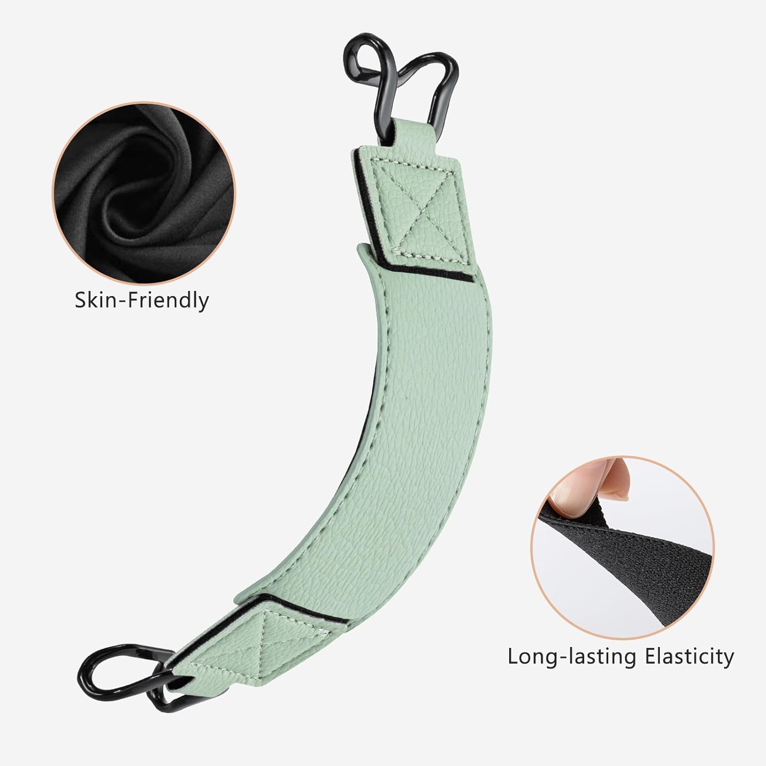 Elastic Green Handband for 6-7.5 inch E-book Tablet - High Stretch E-Reader Accessory — image 5