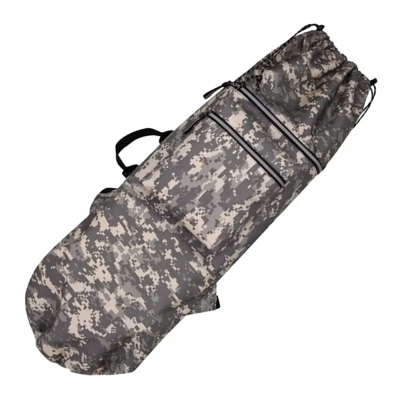 Skateboard Bag Longboards Carrying Case Double Shoulder Backpack Outdoor Travel - Khaki β image 4