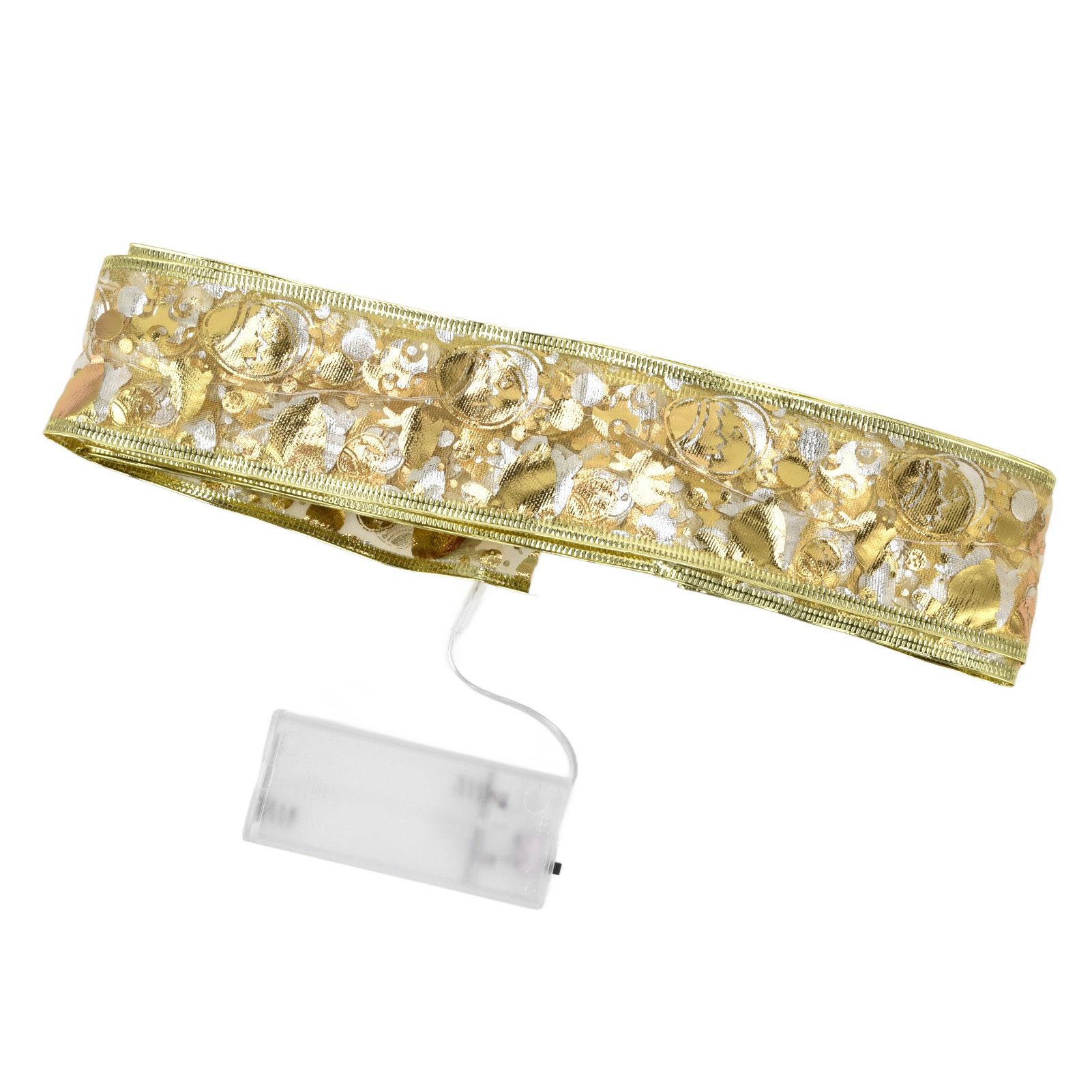 Ribbon Fairy LED Lights Gold Easter Decoration String Shining Ribbon Fairy Lights 5M — image 6