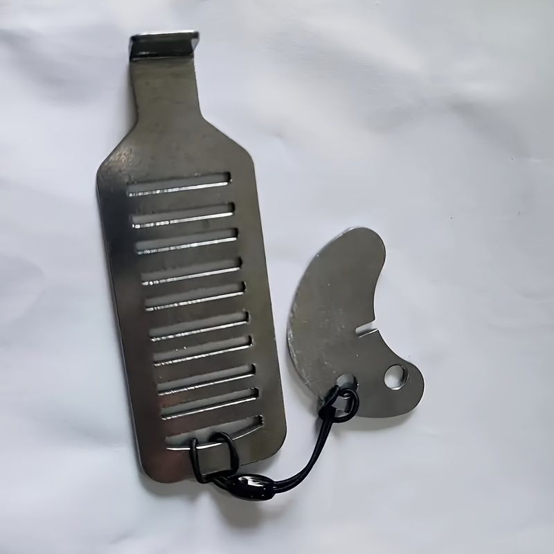 Portable Door Lock: Enhance Travel Security with Hotel and Apartment Door Stopper. Stainless Steel Anti-pry Safety Device for Home, Travel and Hotel Use Color