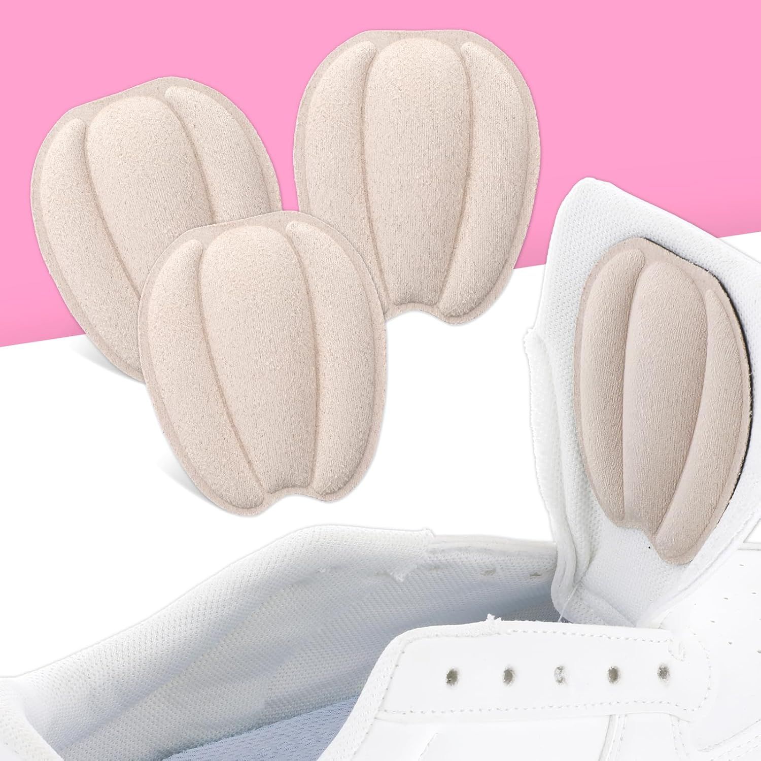 3 Pairs Tongue Pads for Shoe Too Big, Non Slip Tongue Cushion Insert for Loose Shoe Size Reducer Heel Pads Grips Cushion Inserts Replacement Shoes Filler for โ image 5