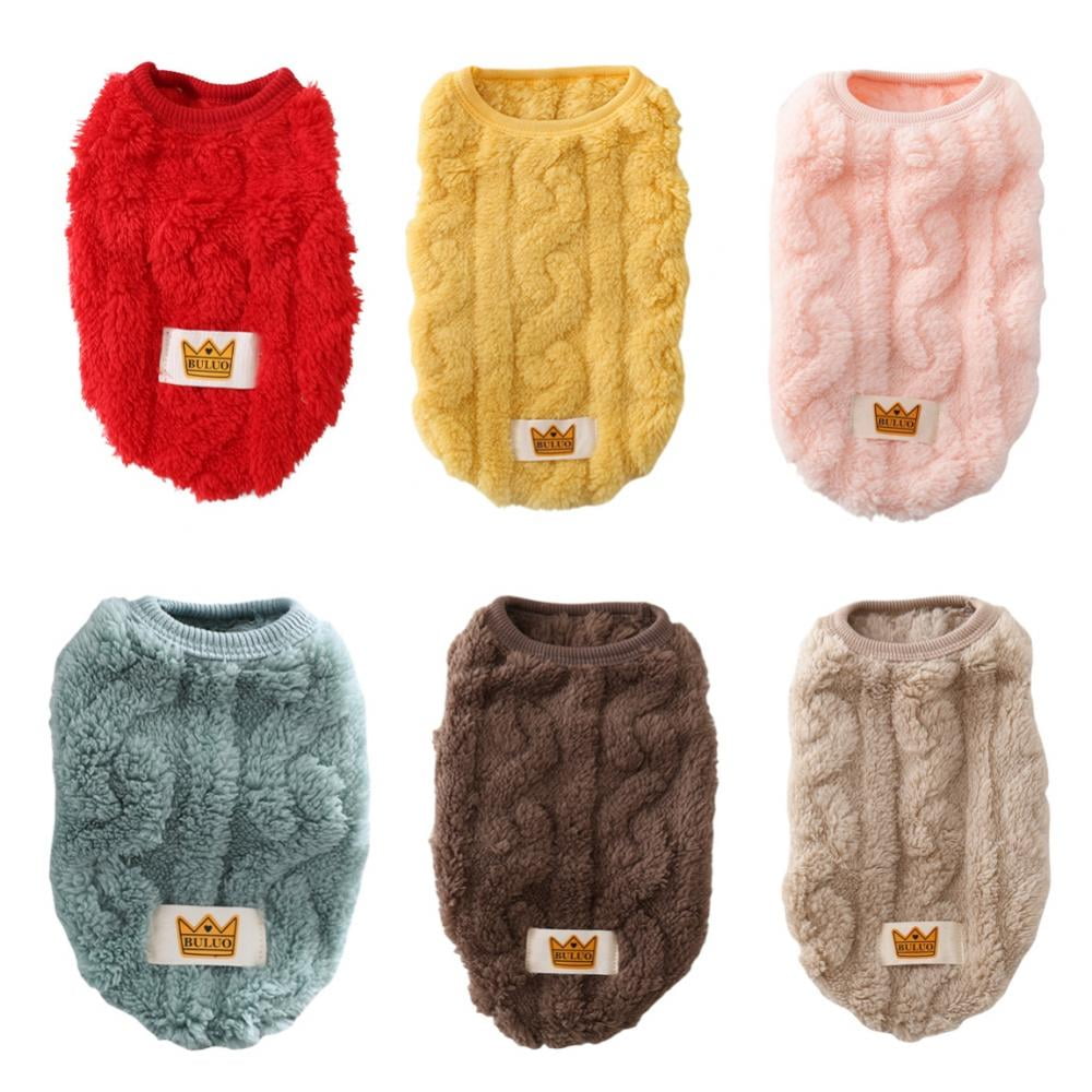 Cat Sweaters Kitty Sweater for Cats Knitwear,Small Dogs Kitten Clothes Male and Female,High Stretch,Soft,Warm Dog Clothes for Small Dog and Cat Winter XL Red — image 5