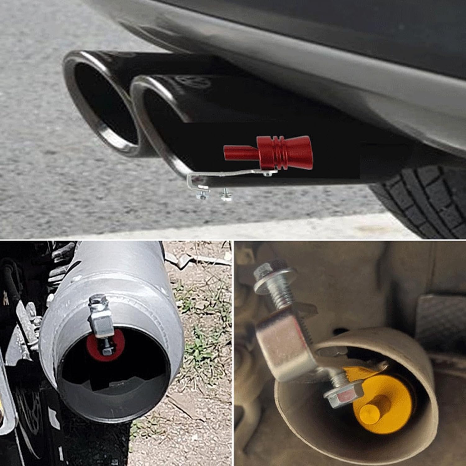 Lightweight Turbo Exhaust Whistle for Car Exhaust Pipe Sound Amplifier XL — image 4