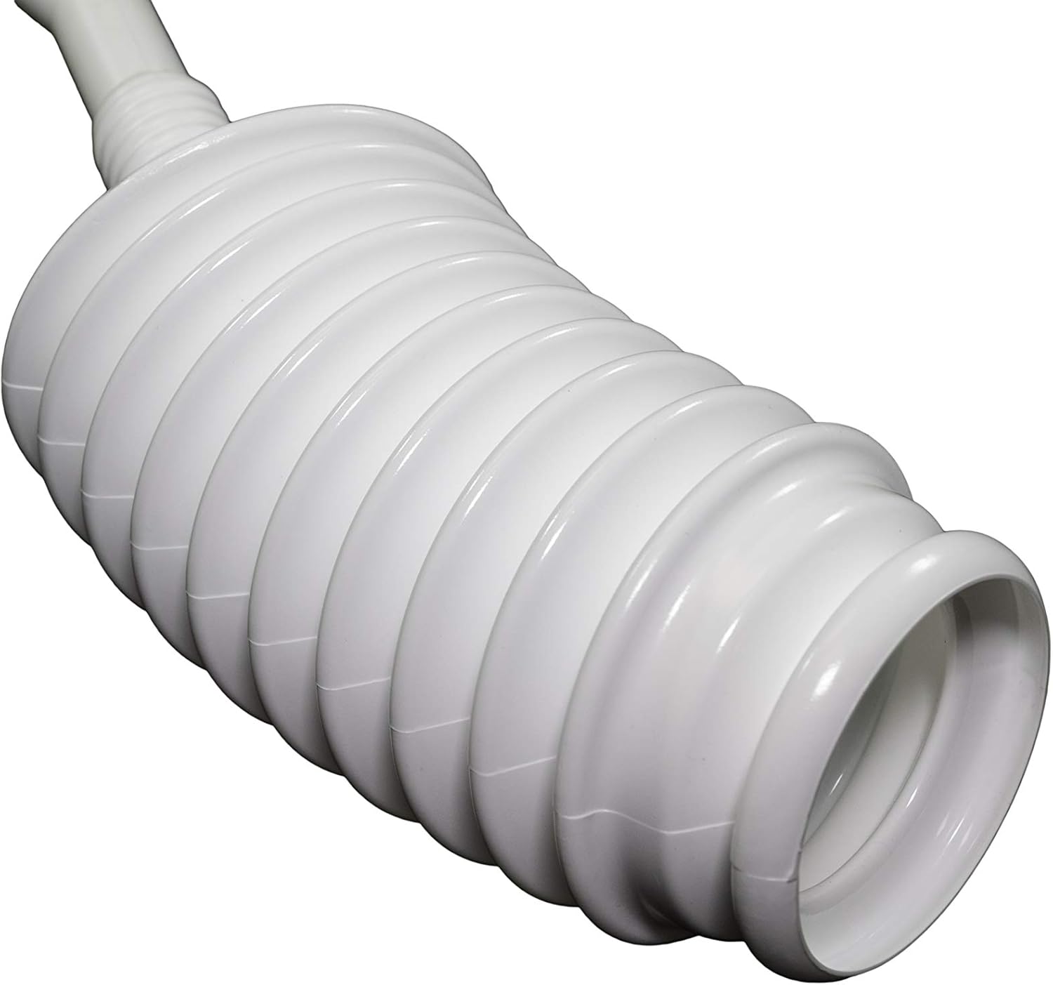 Master Plunger MP500-B4 Heavy Duty Bathroom Toilet Plunger Kit with Short Bucket. Equipped with Air Release Valve, White โ image 6