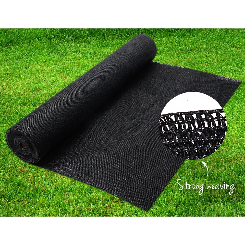 Instahut 70% Shade Cloth 3.66 × 30m Shade Cloth Sail Heavy Duty Shadecloth Garden Mesh Roll BK — image 5