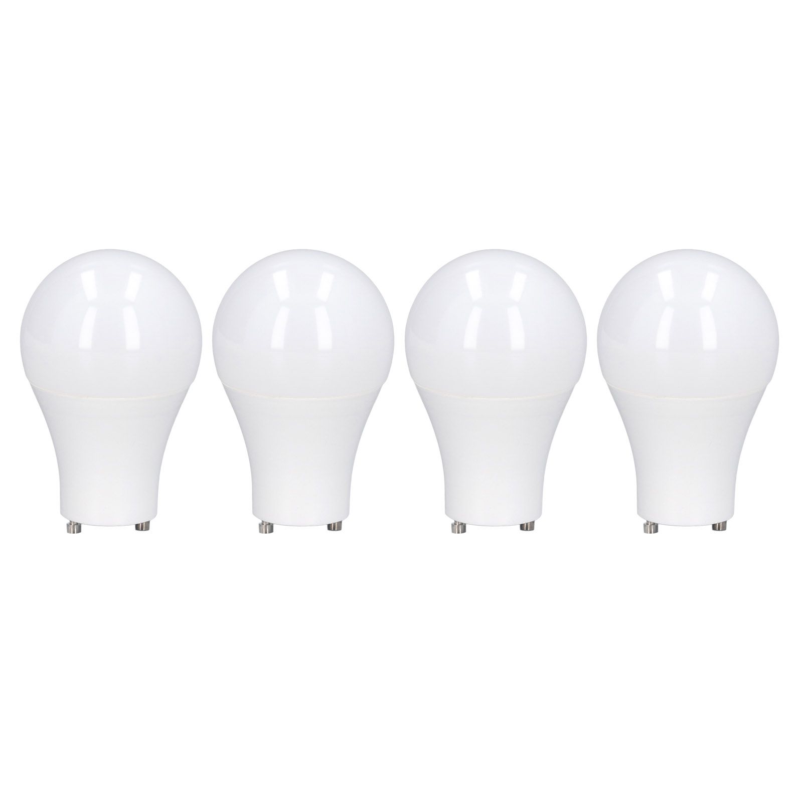 4PCS GU24 Light Bulb High Brightness Energy Saving LED A19 Light Bulb for Bedroom Office 120V5W Warm White 2700K