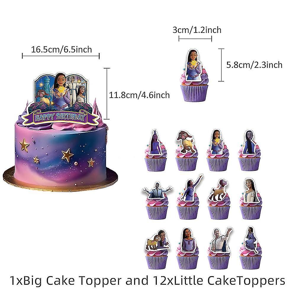 Birthday Decorations Serve 30pcs Lay Girl Birthday Party Decoration, Theme Fans, Kids Birthday Party Supplies โ image 4