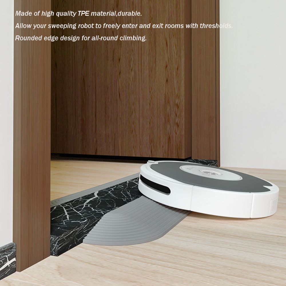 Replacement ramp for robot vacuum cleaner, threshold ramp for doors, gray โ image 4