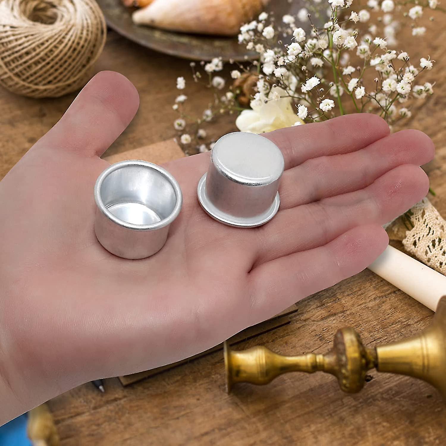 Conical Candle Holders and Tealight Cups, Candle Inserts for Table Decor โ image 4