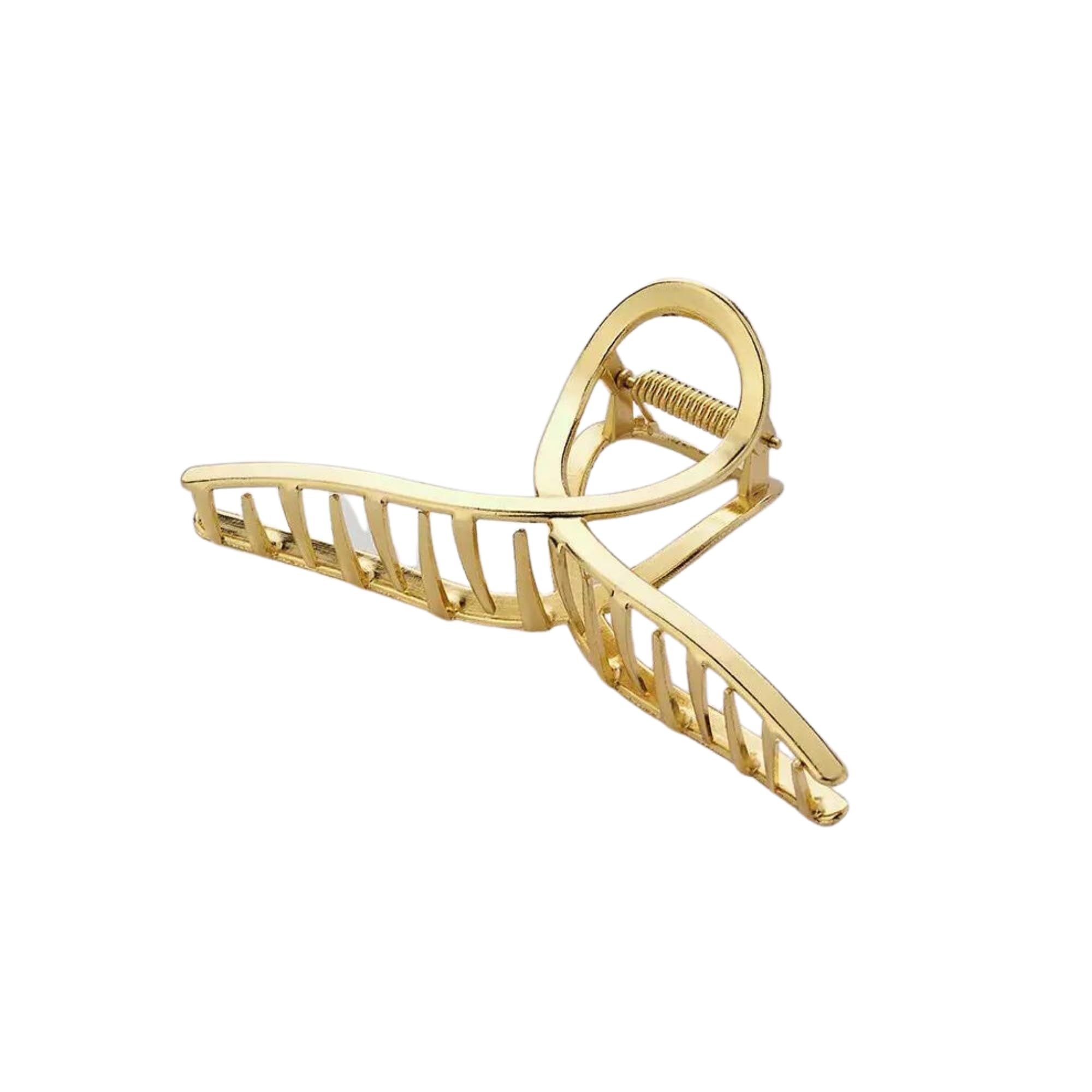 Gold French Twist Claw Clip Fashion Metal Hair Clip for Women Women's Hair Clip Claw Makeup Tools Female Headdress โ image 2