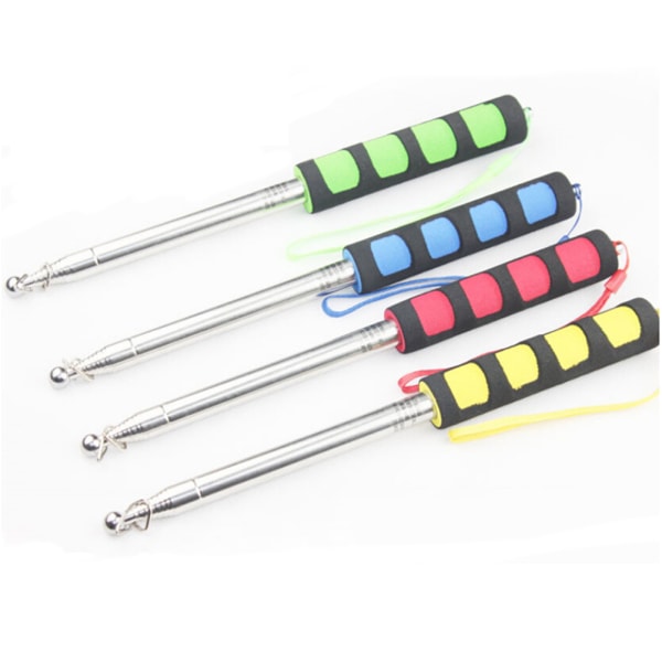 Portable Telescopic Flagpole 2m Extendable Handheld Windsock Random Color — image 2
