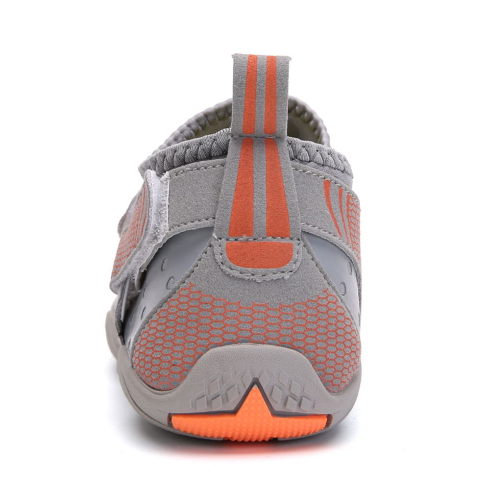 Men Women Water Shoes Barefoot Quick Dry Aqua Sports Shoes - Grey Size EU46 = US11 — image 3