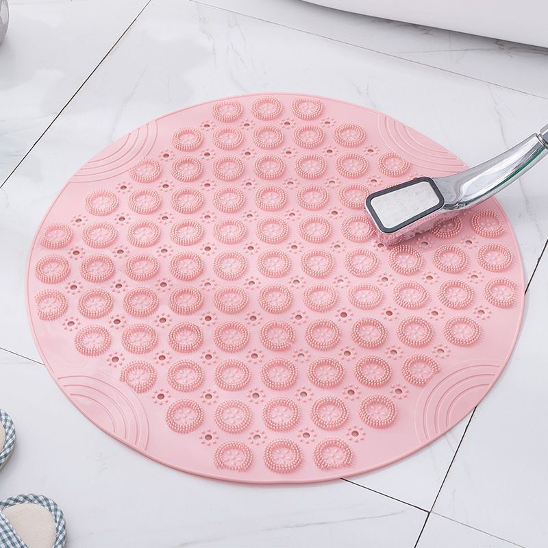 Pink Non-Slip Bath Mat 30 × 30cm