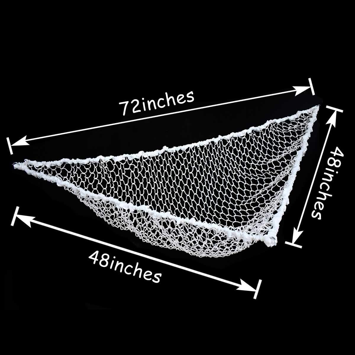 Hammock Mesh Toy Net Stuffed Animal Toys for Kids Jumbo Large Storage Pet Corner Animals Wall Hanging Organizer Christmas Gift (White) — image 6