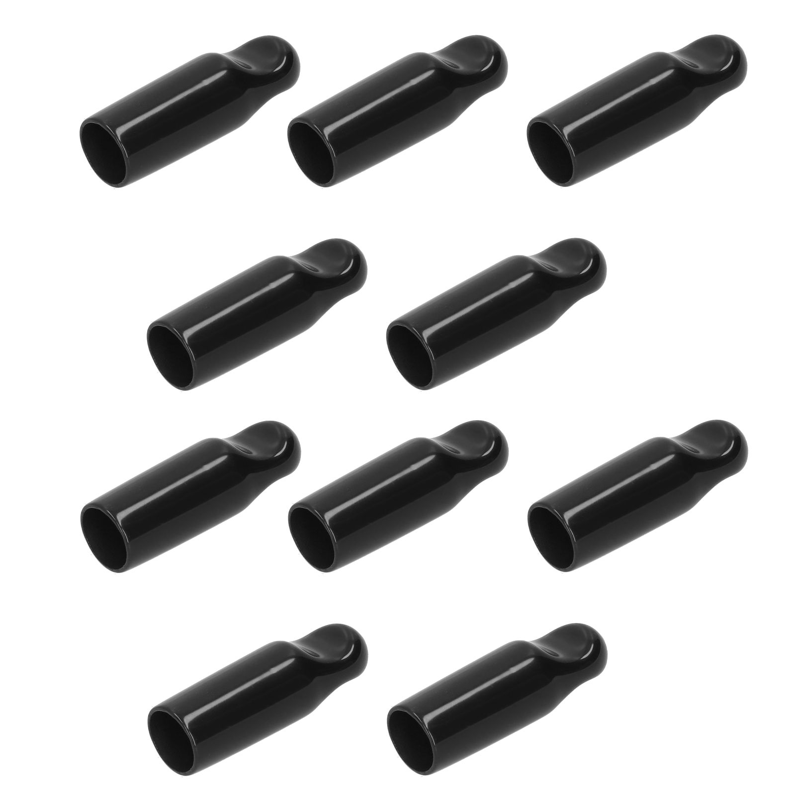 10Pcs Beer Tap Cap Rubber Covers Accessory for Beer Barrel Draft Beer Faucet Black — image 3