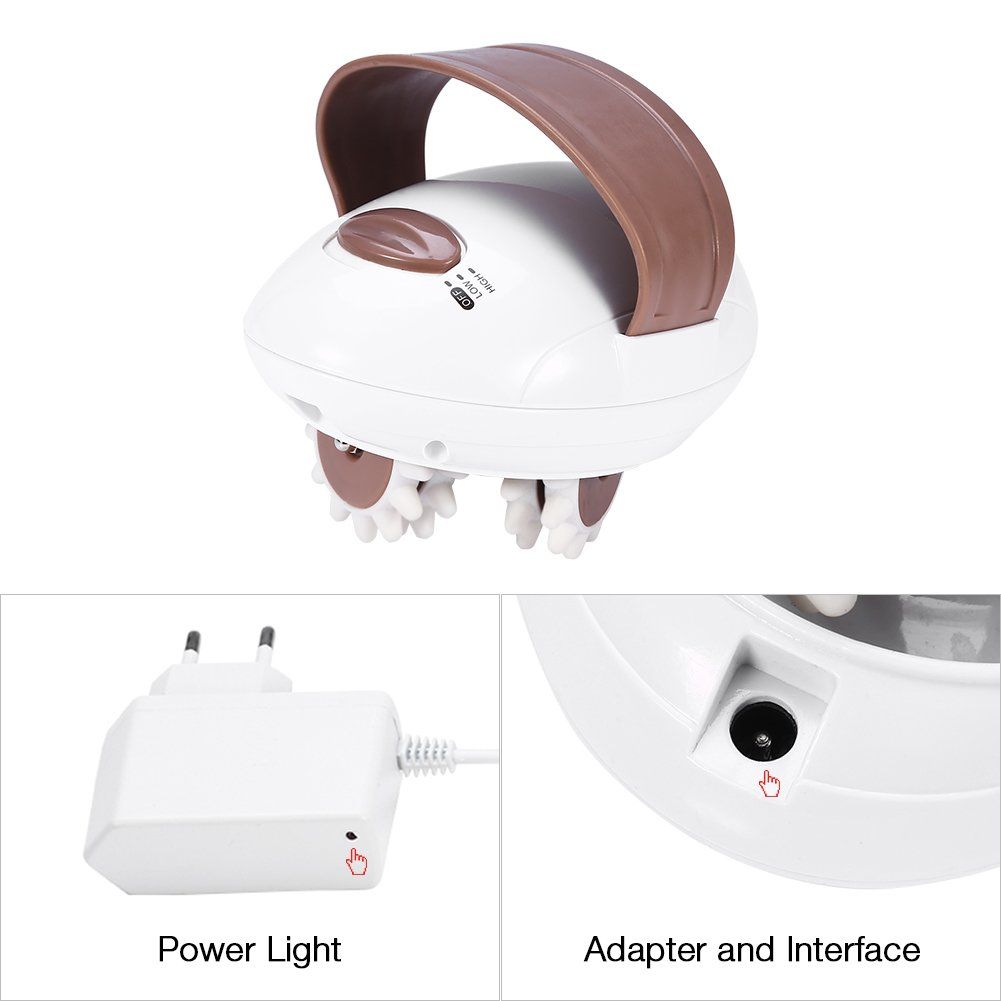 3D Electric Massager Full Body Relax Roller Massaging Slimmer Device ERGONOMIC DESIGN VERSATILE USAGE โ image 3