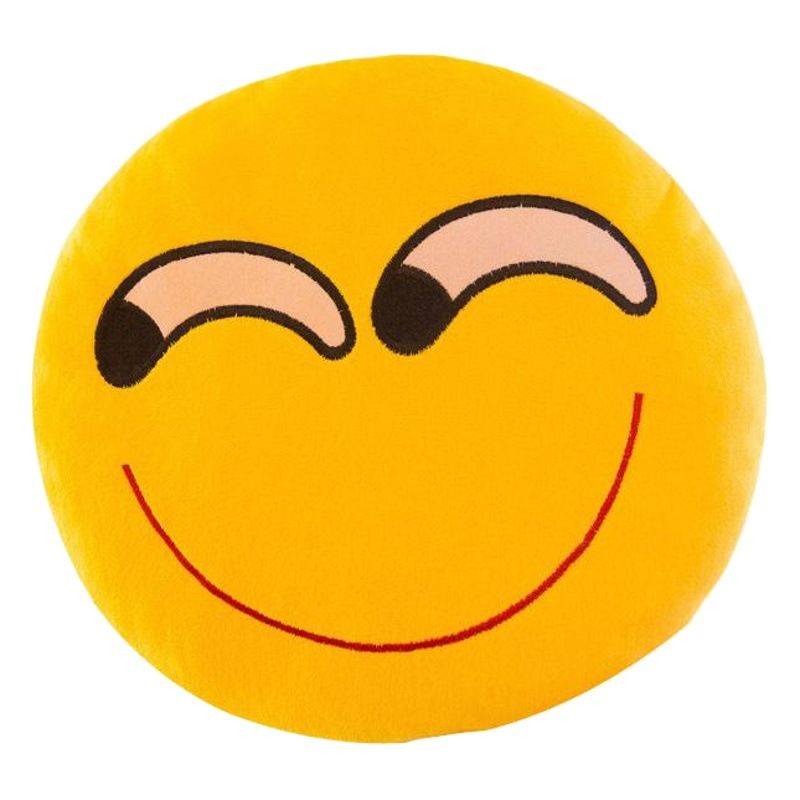 Plush Emoji Pillow PP Cotton Hand Warmer Flying Kiss 40cm pillow โ image 2
