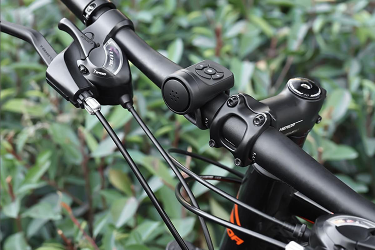 Bike Loud Horn Bicycle Handlebar Alarm Ring Bell Cycling Kit โ image 4
