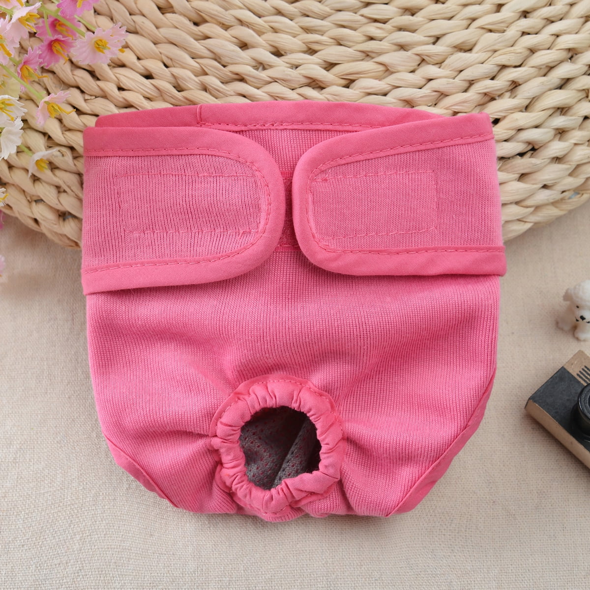 Comfortable Dog Underwear Dog Diapers Pants Male Female to Put On/Off Breathable Physiological Pants Reusable Sanitary Panties for Small to Large Dogs Pet — image 2