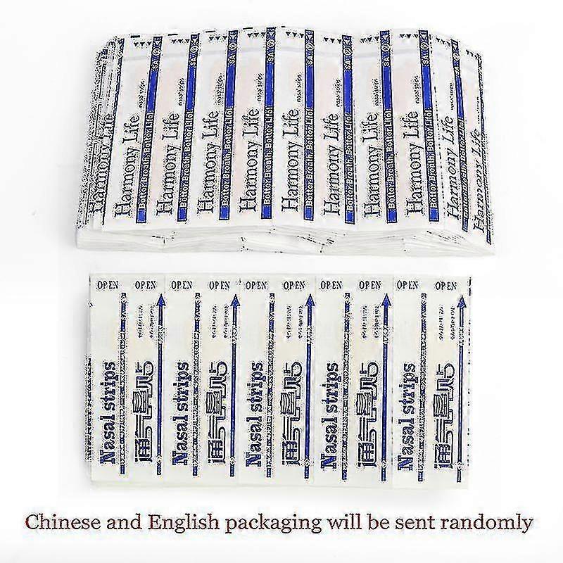 50pcs Nasal Strips Anti Snoring Improve Breath Stickers Nose Ventilation Pads Stop Snoring — image 4