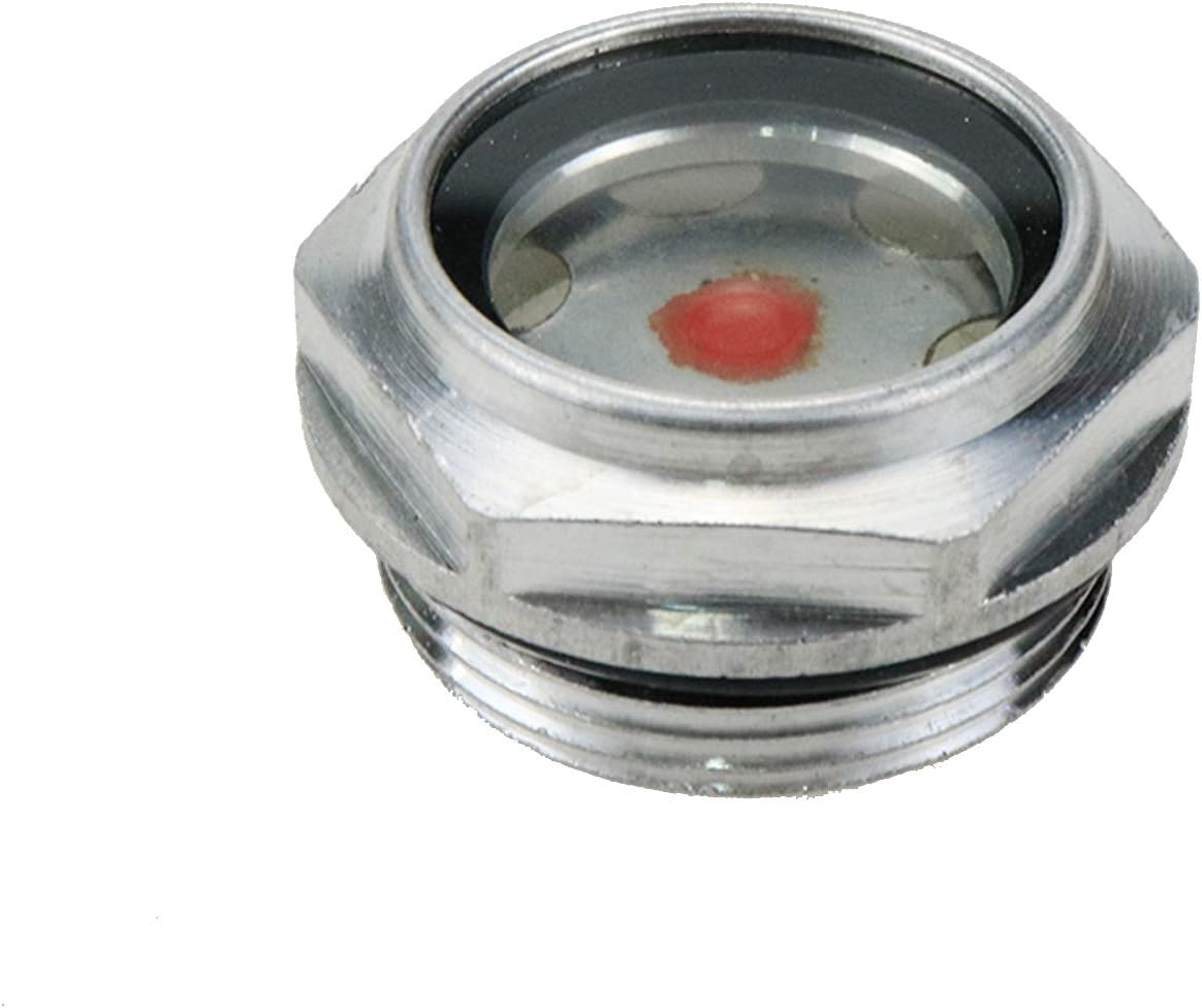 M30/1-3/16 Air Compressor Oil Sight Glass Male Oil Liquid Level Gauge Sight Glass -2pcs โ image 4