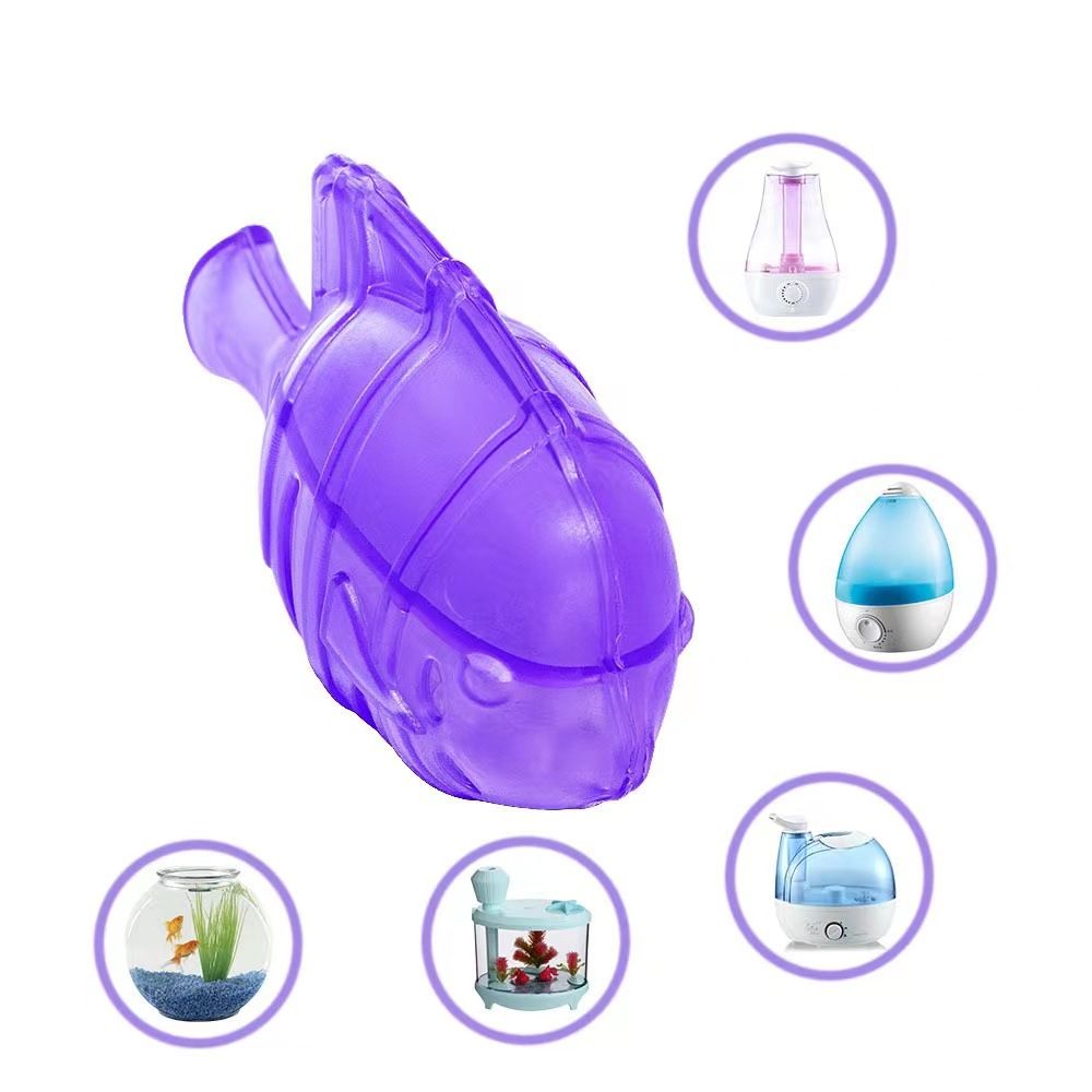 4 PCS Universal Humidifier Tank Cleaner, Warm & Cool Mist Humidifiers, Fish Tank,Compatible with Drop, Droplet, Adorable(Purple) — image 4