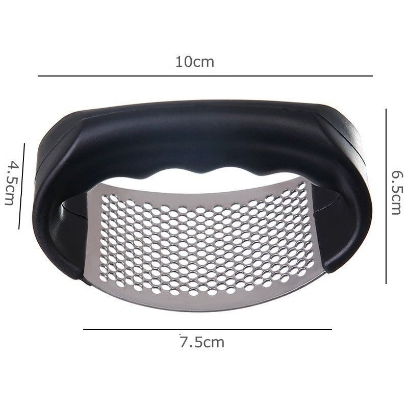 Garlic Grater Hand Press Tool Stainless Steel Non-Slip Handle Grip Grater Pressing Smashing Gadget For Grating Garlic Cheese โ image 4