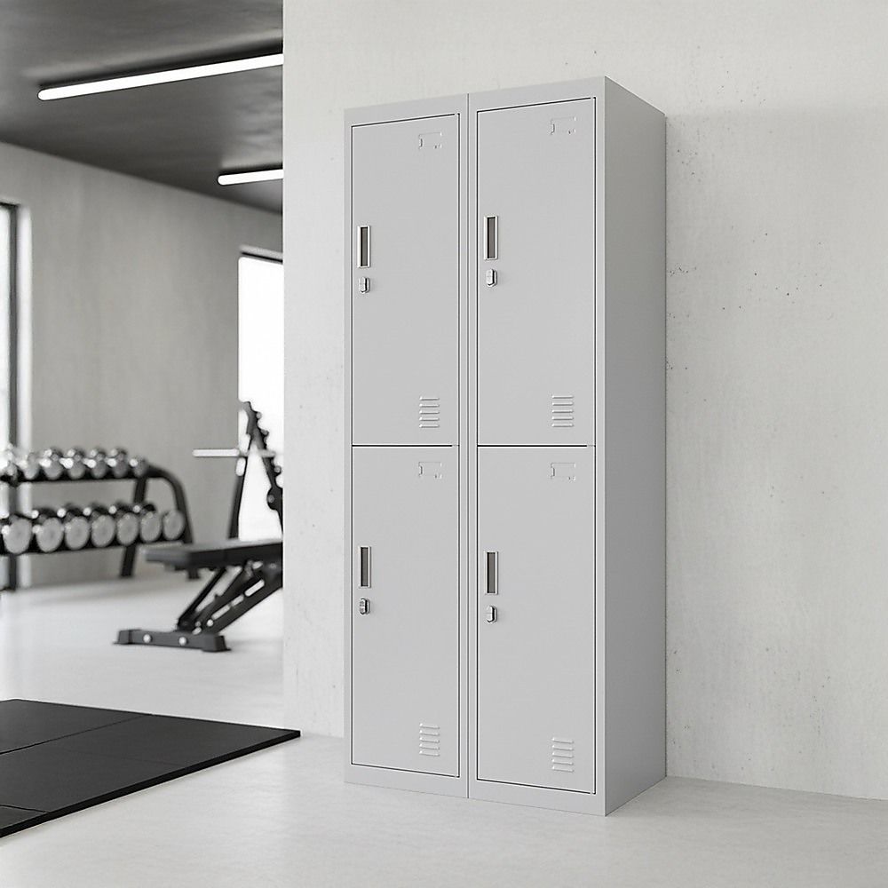 Four-Door Office Gym Shed Storage Locker — image 3