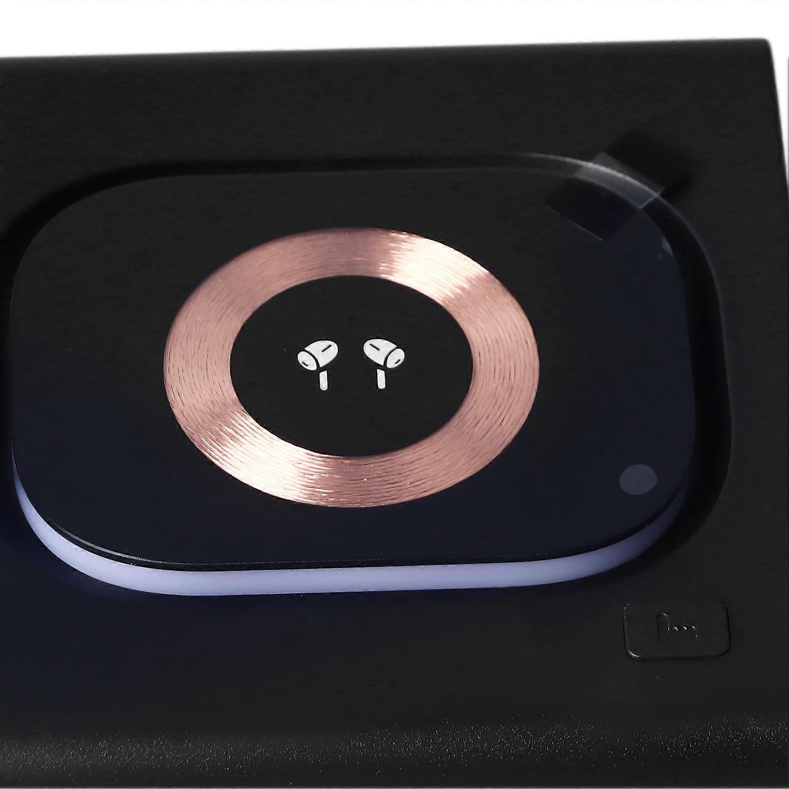 25W 3-in-1 Wireless Charging Station for iPhone, Home & Office, Black — image 3