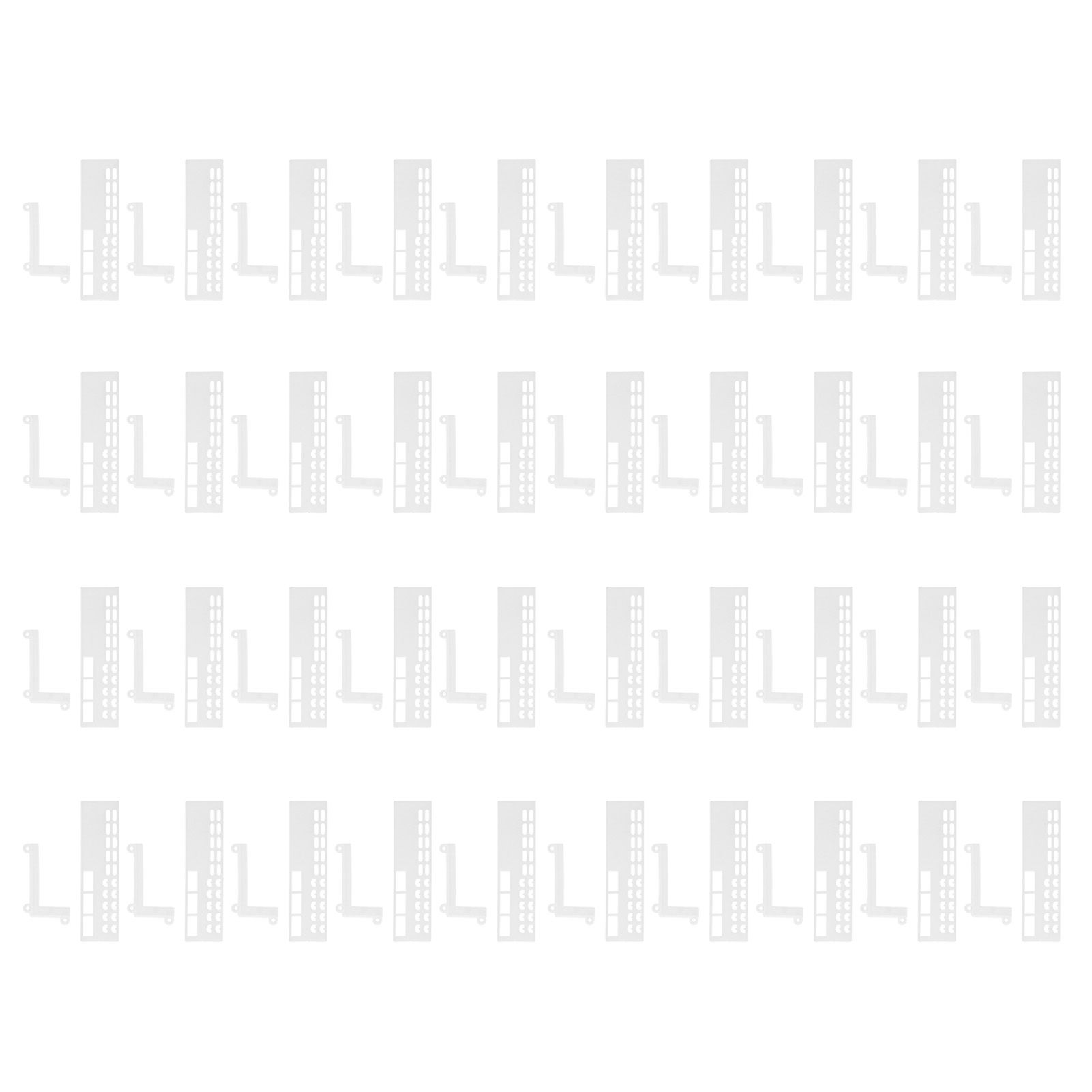 40Set Bee Anti Escape Tool Plastic Beehive Bees Baffle Device Beekeeping Accessory