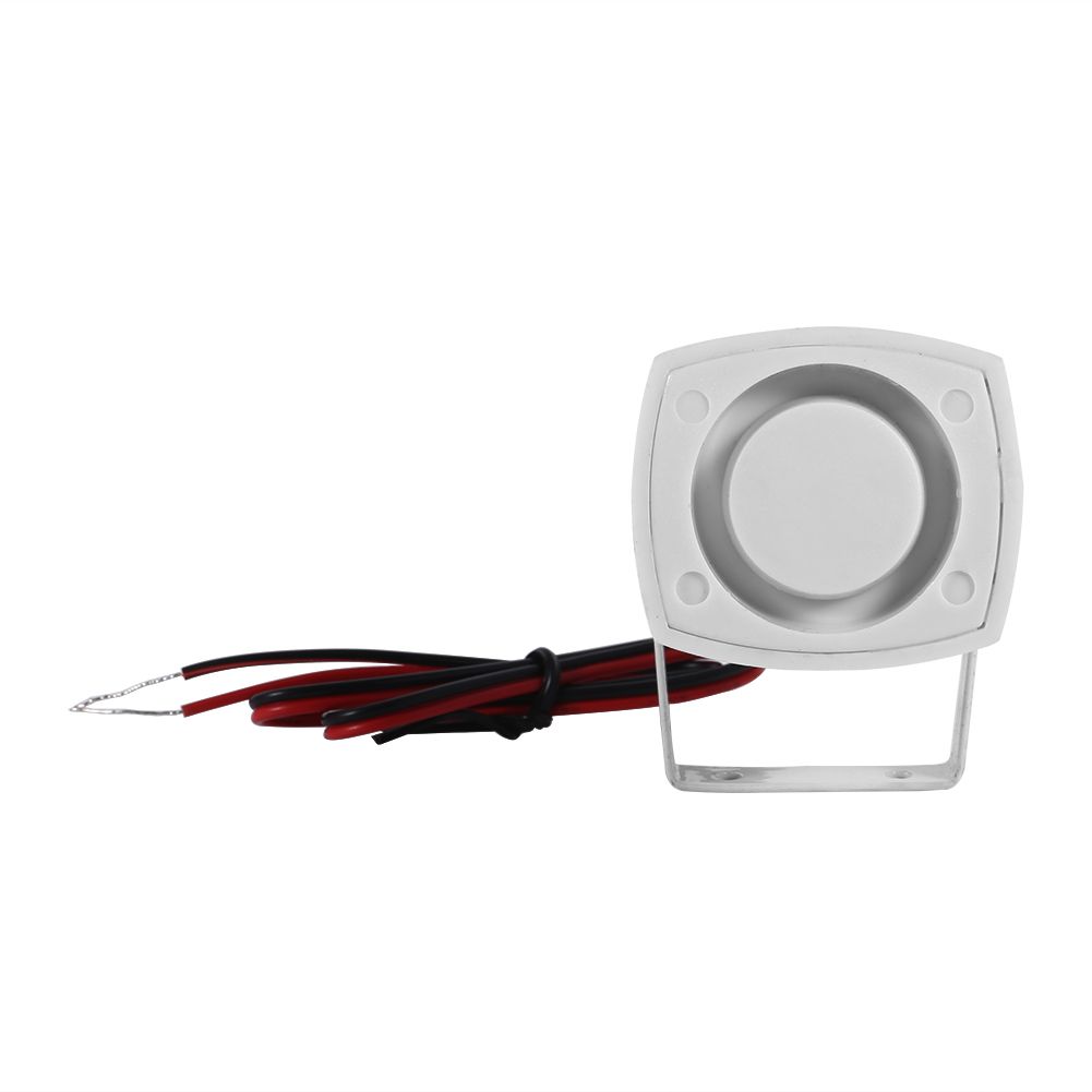 Wired Mini Horn Siren Loud Home Vehicle Security Sound Alarm System With Support 110dB DC 12V — image 2