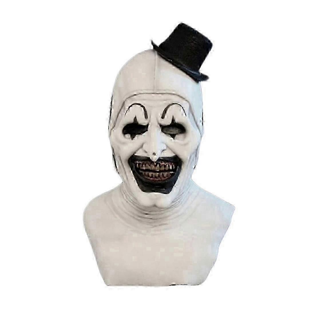 Art The Clown Cosplay Movie Terrifier 2 Art The Clown Cosplay Costume Jumpsuit Mask Halloween Costumes Mask For Men Women — image 2